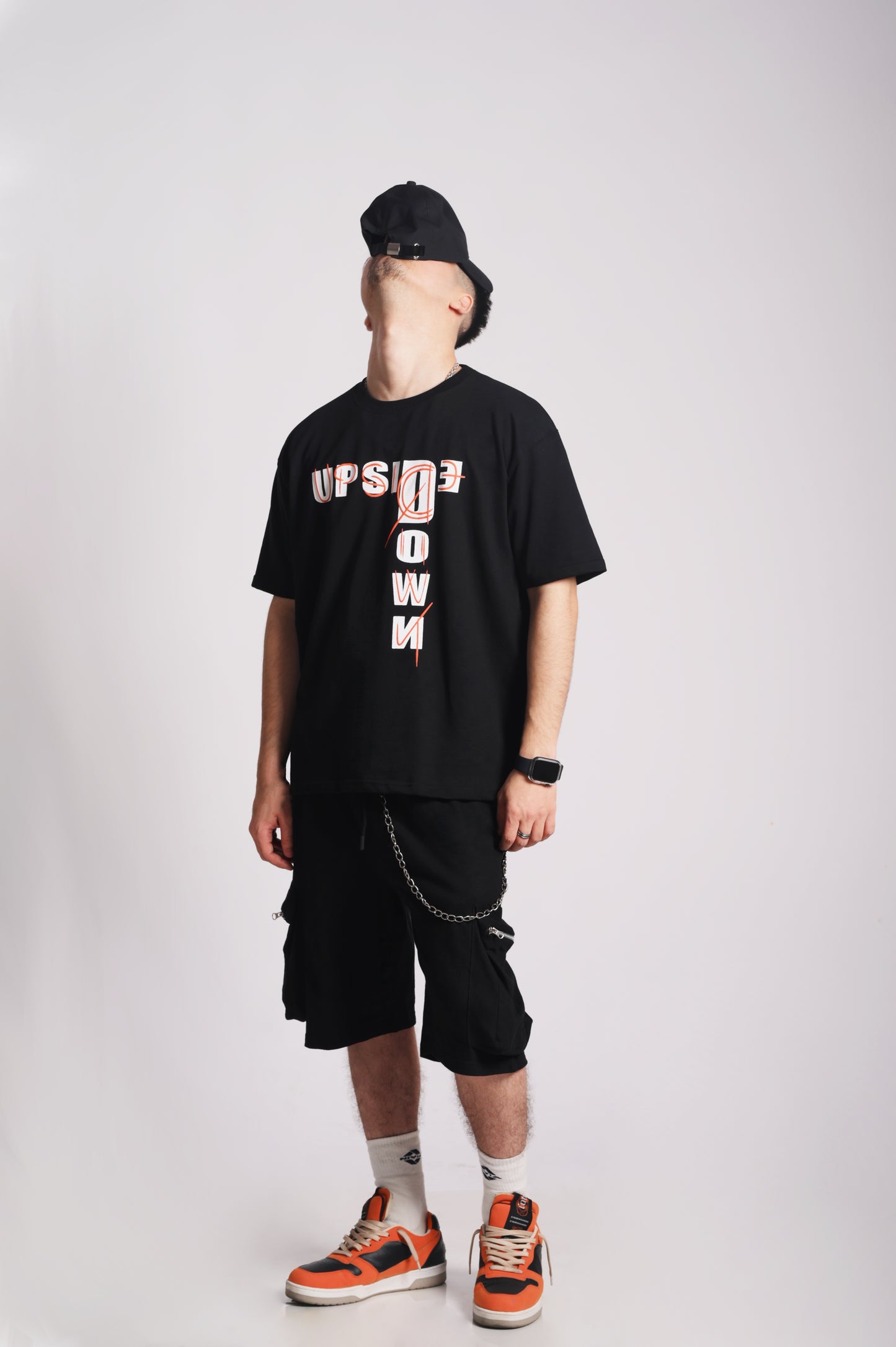 Black Unisex T-Shirt Oversized | 3D Puff Print | Premium Streetwear
