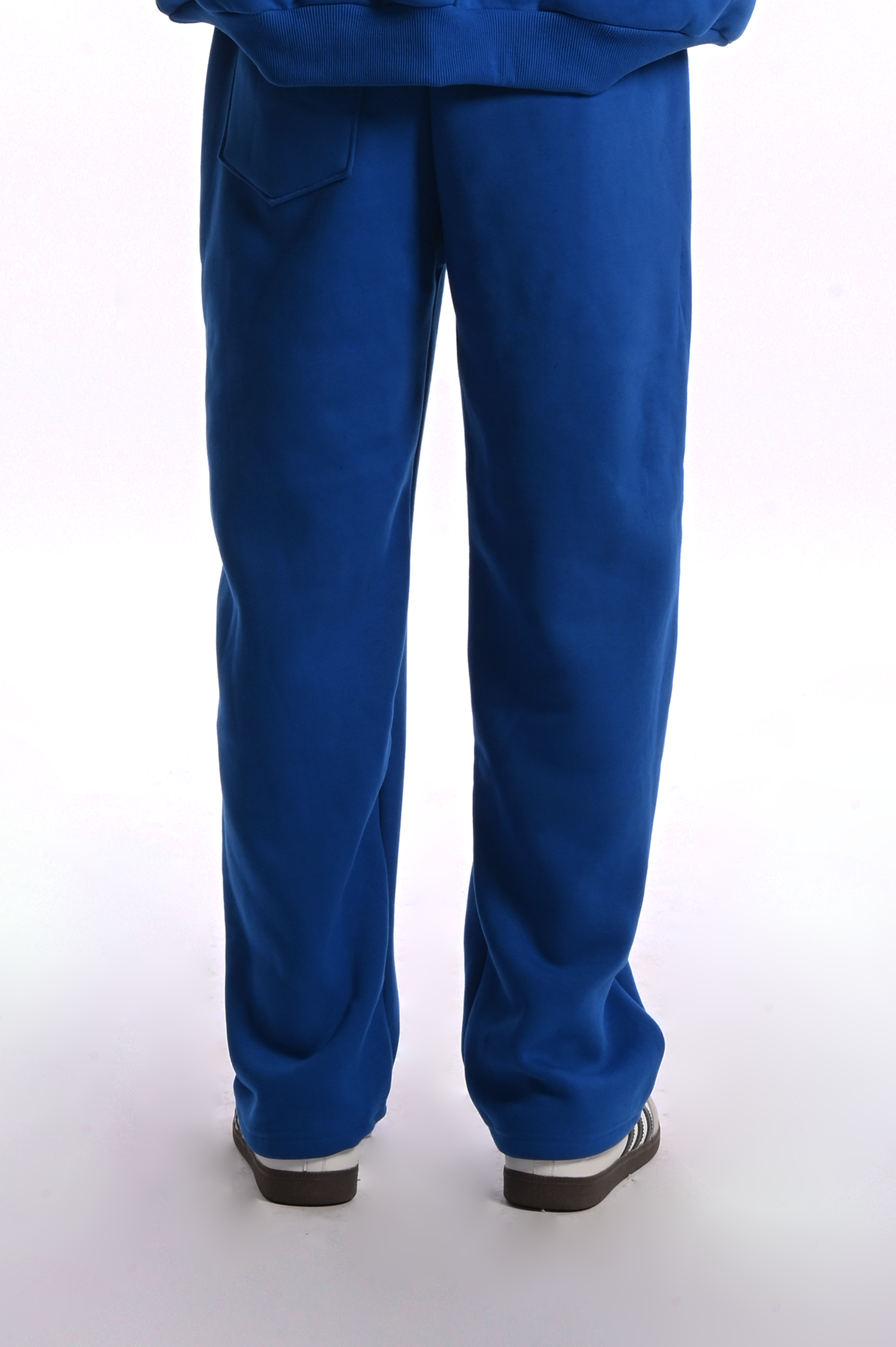 All Blue Oversized Plain Trackpants | Unisex | Winter Arc All Blue Oversized Plain Trackpants | Unisex | Winter Arc